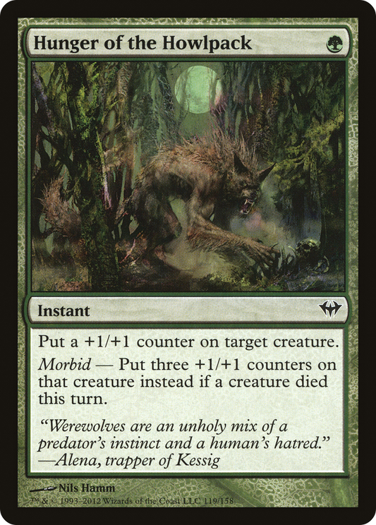 Hunger of the Howlpack (DKA-119) (Foil)