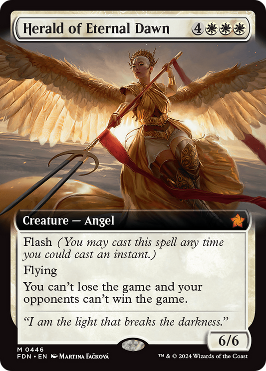 Herald of Eternal Dawn (FDN-446) (Extended Art)