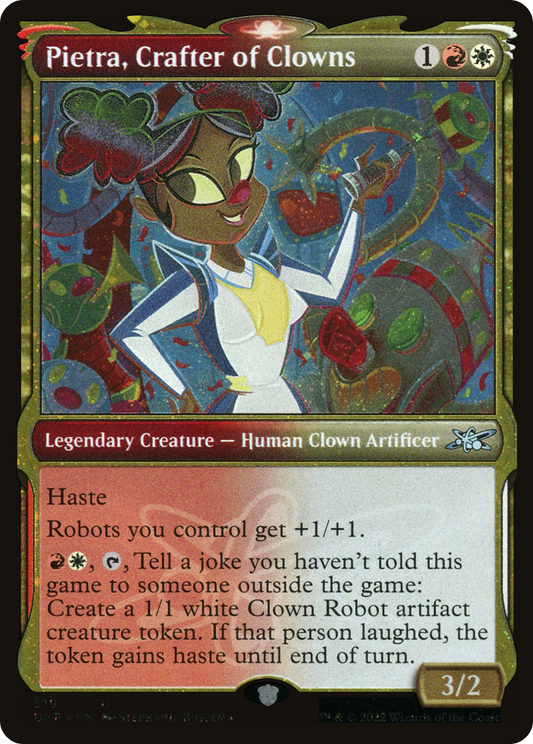 Pietra, Crafter of Clowns (UNF-519) (Showcase) (Galaxy Foil)