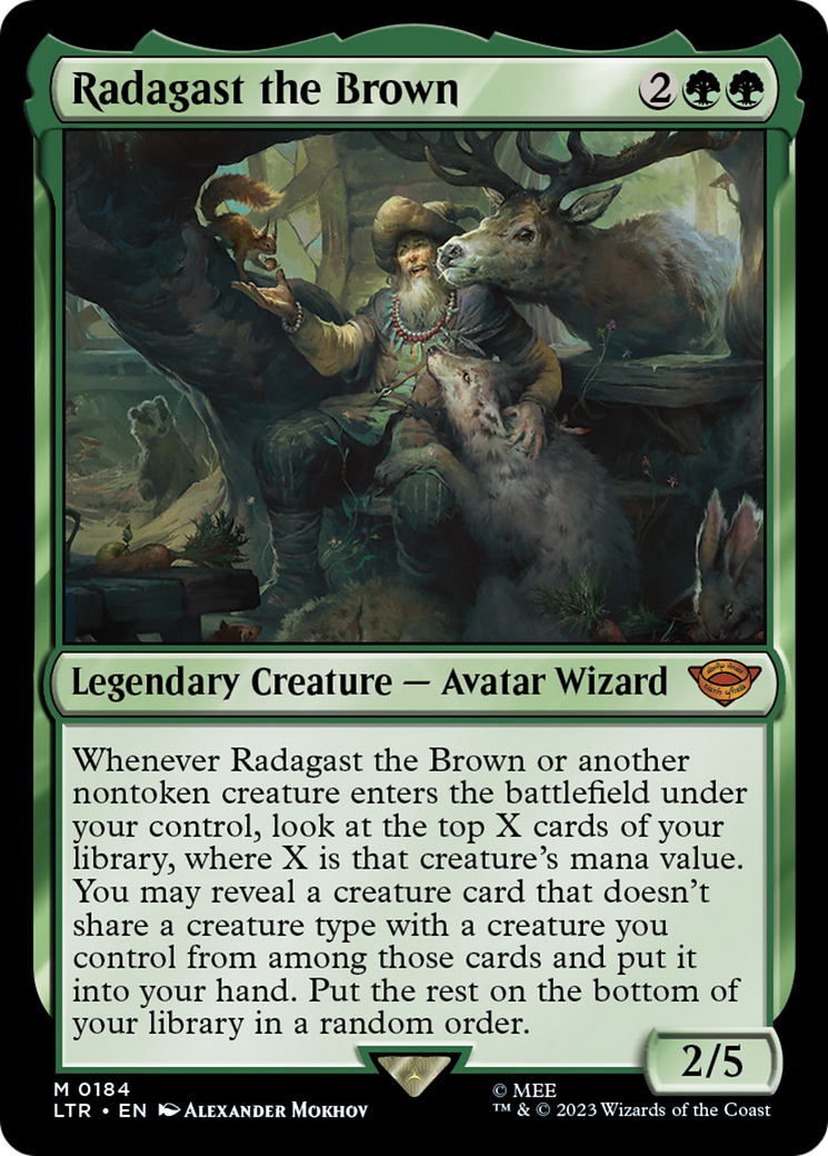 Radagast the Brown (LTR-184) (Foil)