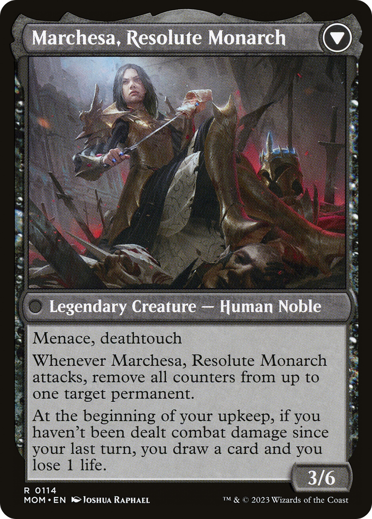 Invasion of Fiora // Marchesa, Resolute Monarch (MOM-114)