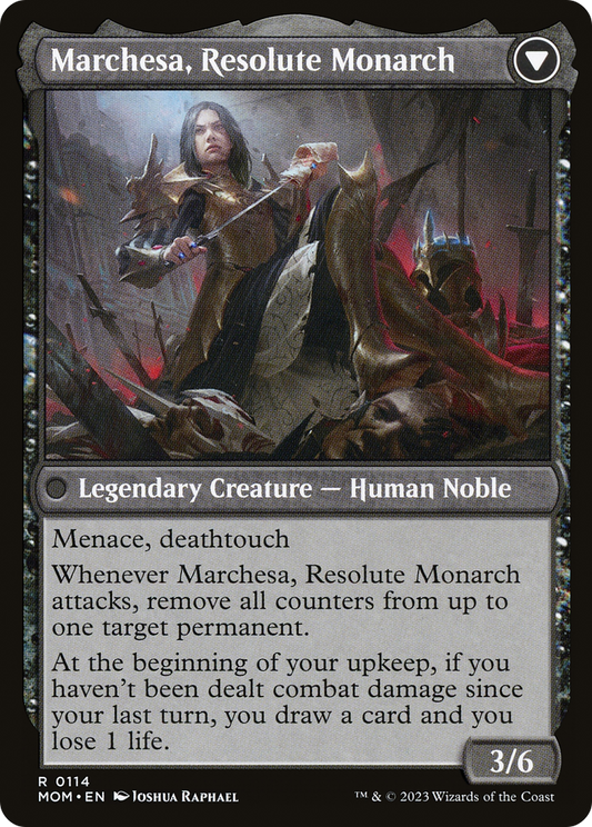 Invasion of Fiora // Marchesa, Resolute Monarch (MOM-114) (Foil)