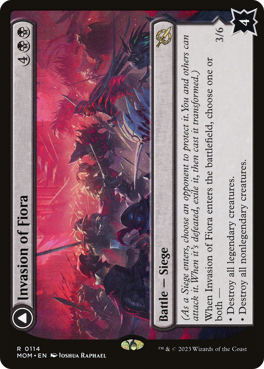 Invasion of Fiora // Marchesa, Resolute Monarch (MOM-114)