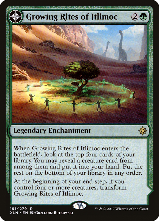 Growing Rites of Itlimoc // Itlimoc, Cradle of the Sun (XLN-191)