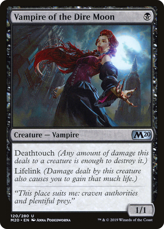 Vampire of the Dire Moon (M20-120)