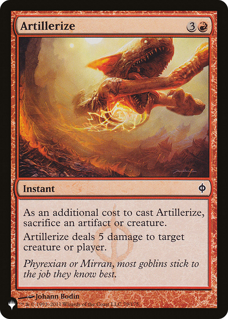 Artillerize (LIST-NPH-79)