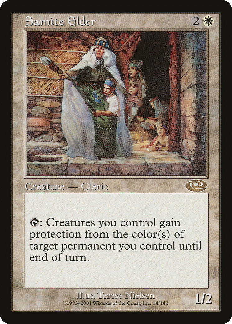 Samite Elder (PLS-014) (Foil)