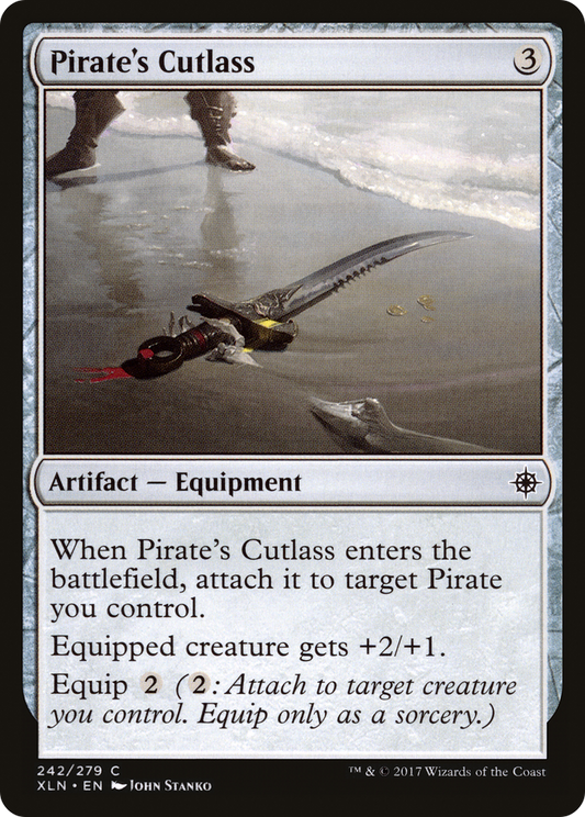 Pirate's Cutlass (XLN-242) (Foil)