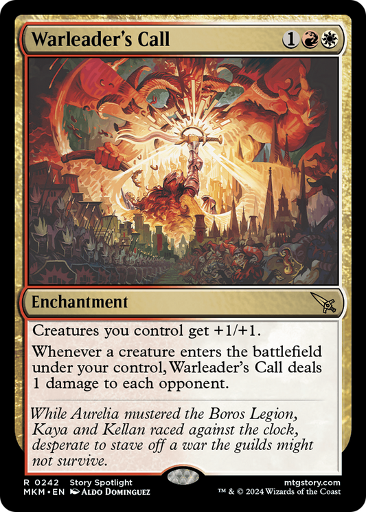 Warleader's Call (MKM-242) (Foil)
