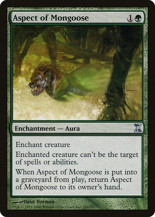 Aspect of Mongoose (TSP-191) (Foil)