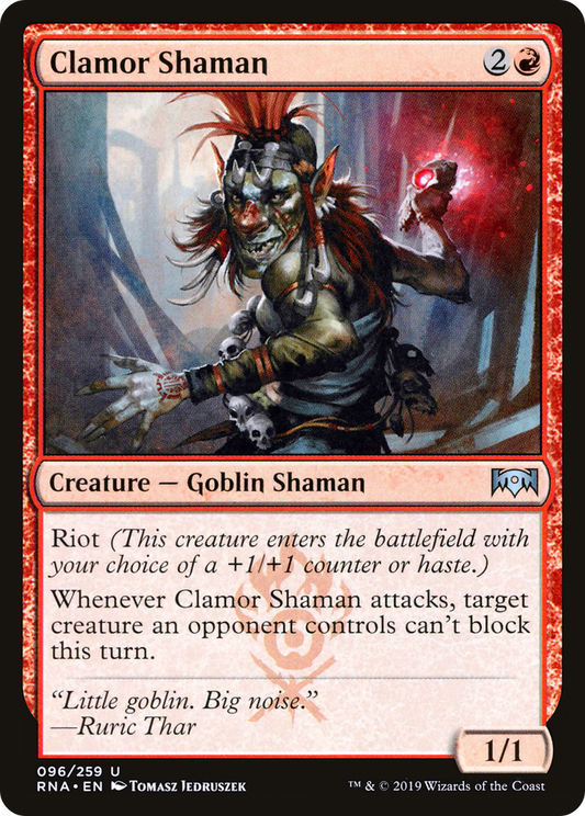 Clamor Shaman (RNA-096) (Foil)
