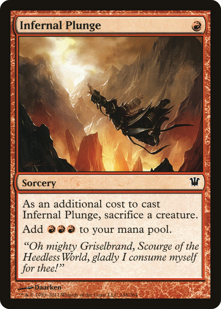 Infernal Plunge (ISD-148) (Foil)