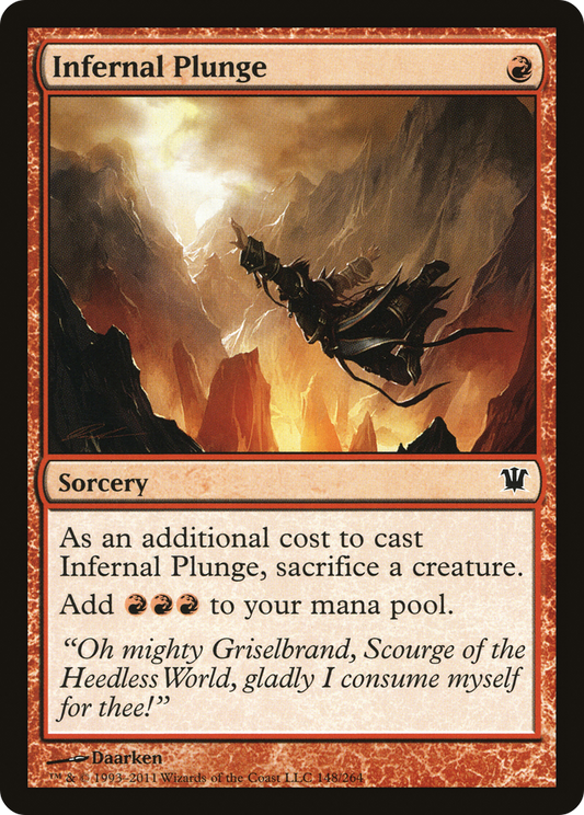 Infernal Plunge (ISD-148) (Foil)