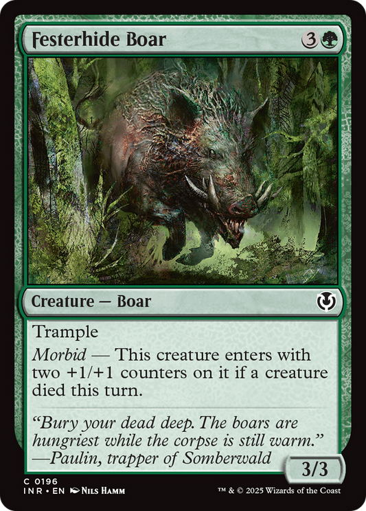 Festerhide Boar (INR-196) (Foil)