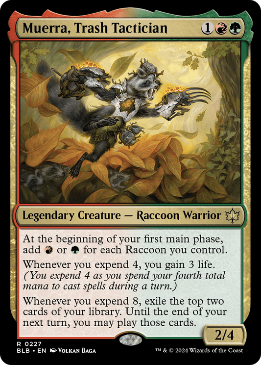 Muerra, Trash Tactician (BLB-227) (Foil)
