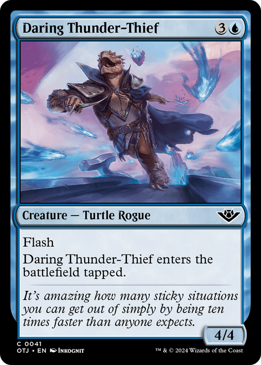 Daring Thunder-Thief (OTJ-041) (Foil)