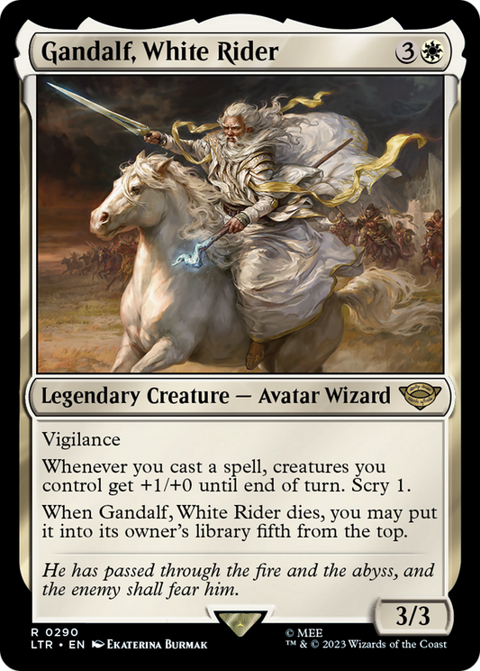 Gandalf, White Rider (LTR-290)