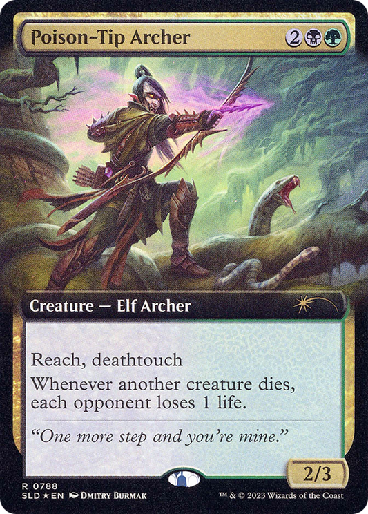 Poison-Tip Archer (SLD-788) (Extended Art) (Foil)