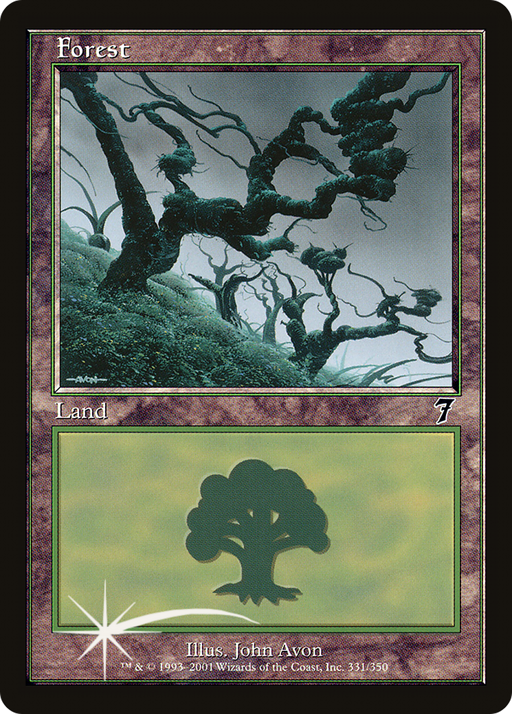 Forest (7ED-331★) (Foil)