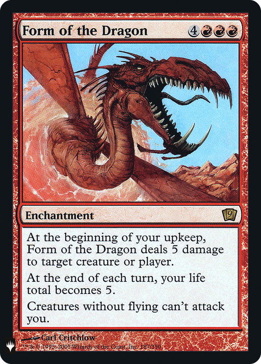 Form of the Dragon (LIST-9ED-187) (Foil)