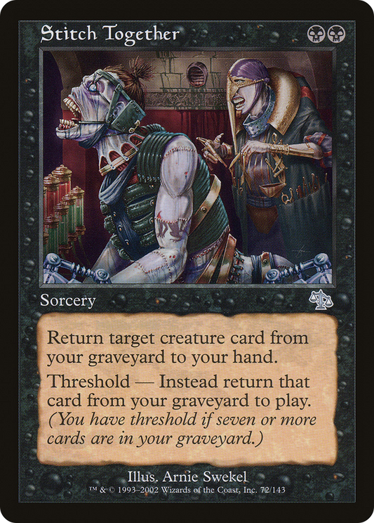 Stitch Together (JUD-072) (Foil)