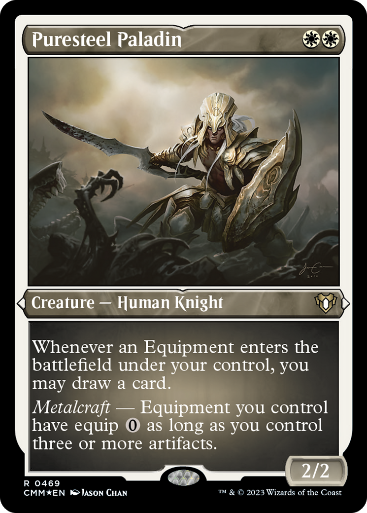 Puresteel Paladin (CMM-469) (Etched Foil)