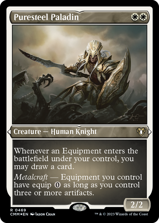 Puresteel Paladin (CMM-469) (Etched Foil)