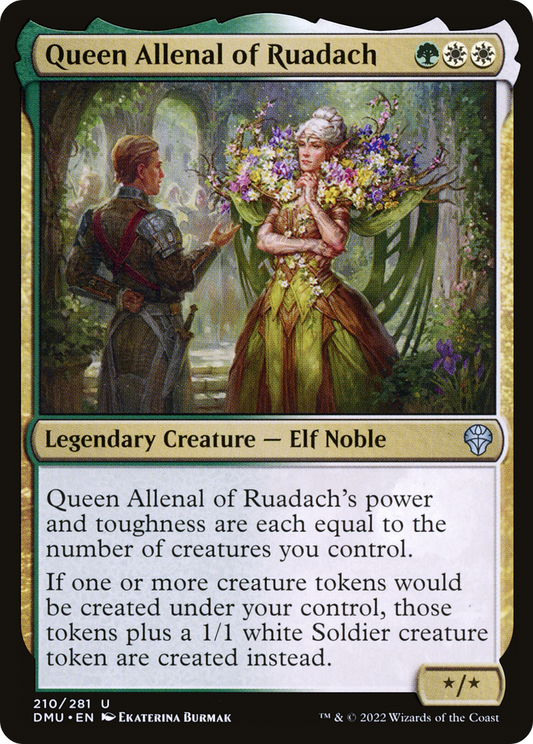 Queen Allenal of Ruadach (DMU-210) (Foil)