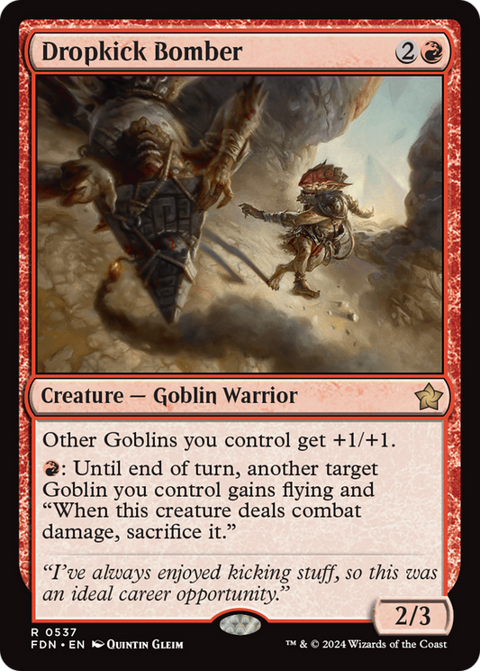 Dropkick Bomber (FDN-537)