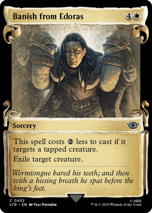 Banish from Edoras (LTR-452) (Showcase) (Scroll) (Foil)