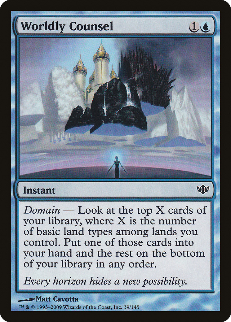 Worldly Counsel (CON-039) (Foil)