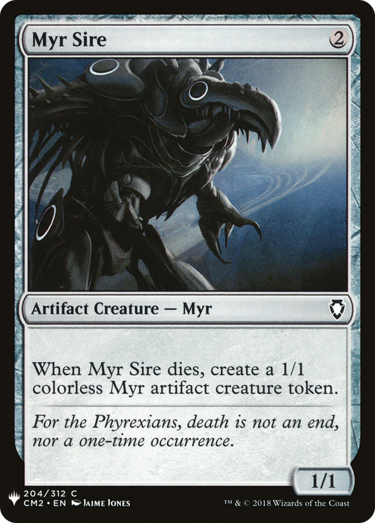 Myr Sire (LIST-CM2-204)