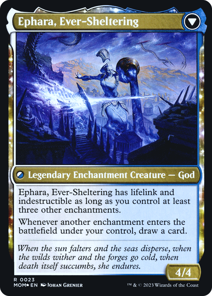 Invasion of Theros // Ephara, Ever-Sheltering (PRE-23S) (Foil)