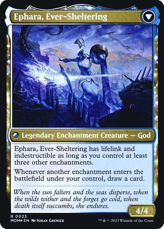Invasion of Theros // Ephara, Ever-Sheltering (PRE-23S) (Foil)