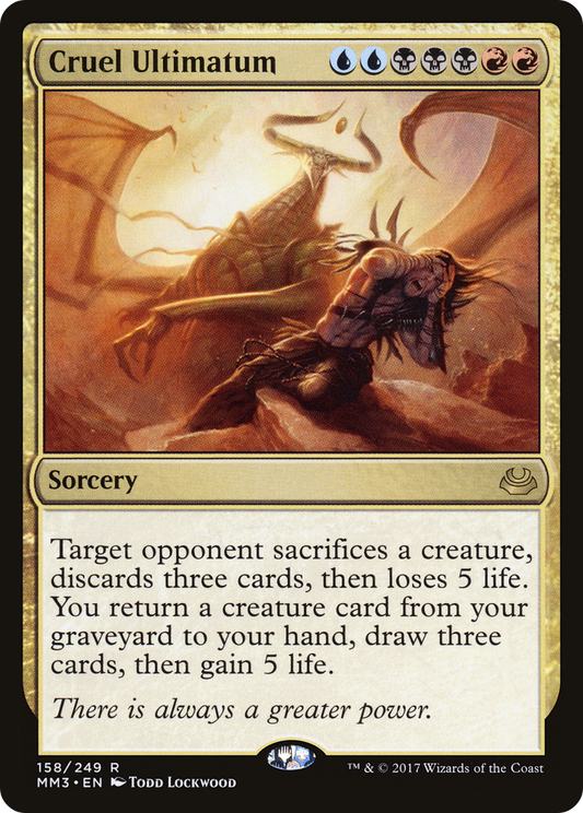 Cruel Ultimatum (MM3-158)