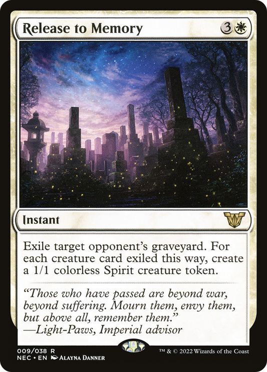 Release to Memory (NEC-009)
