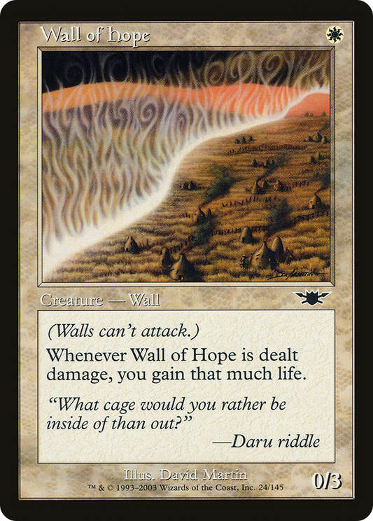 Wall of Hope (LGN-024) (Foil)