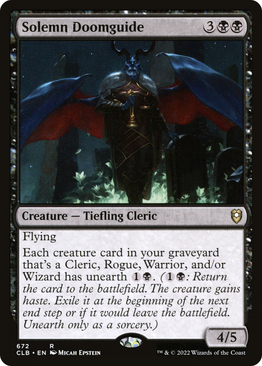 Solemn Doomguide (CLB-672)
