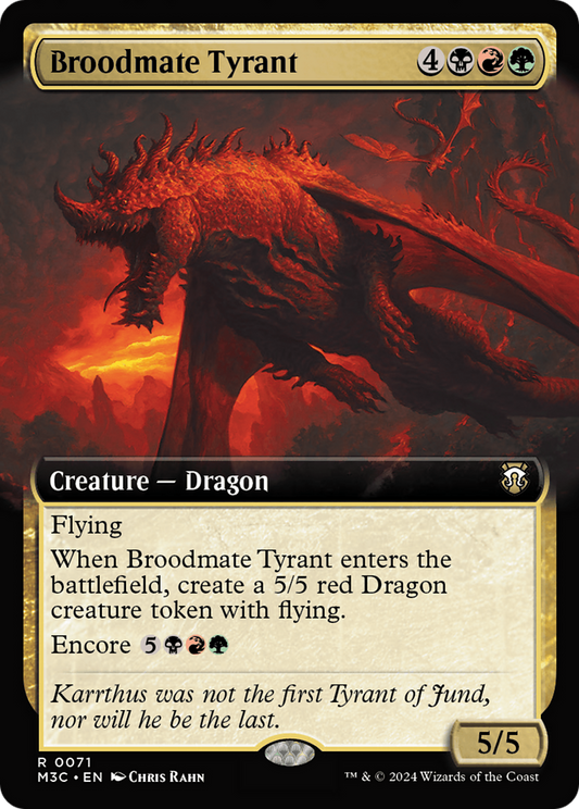 Broodmate Tyrant (M3C-071) (Extended Art)