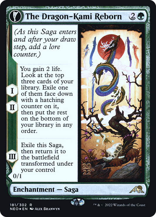 The Dragon-Kami Reborn // Dragon-Kami's Egg (PRE-181S) (Foil)