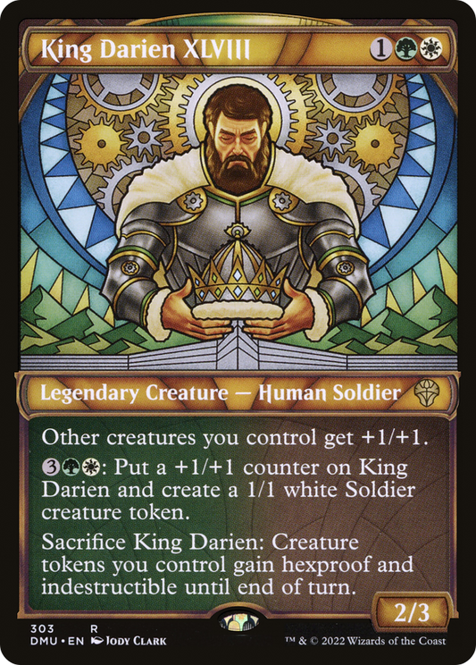 King Darien XLVIII (DMU-303) (Showcase) (Foil)