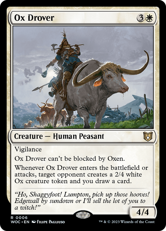 Ox Drover (WOC-006)