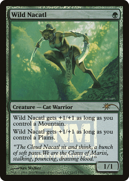 Wild Nacatl (FNM-012) (Foil)