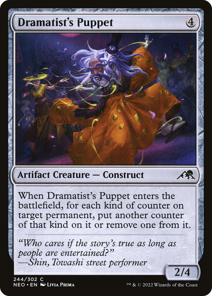 Dramatist's Puppet (NEO-244) (Foil)