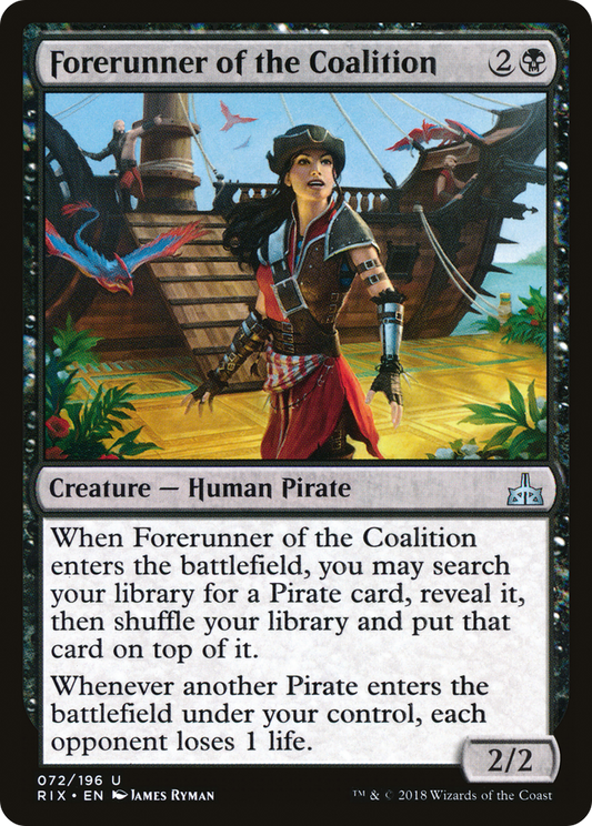 Forerunner of the Coalition (RIX-072) (Foil)