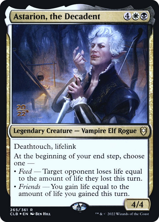 Astarion, the Decadent (PRE-265S) (Foil)