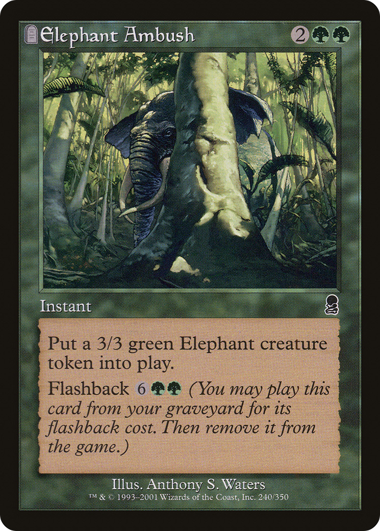 Elephant Ambush (ODY-240) (Foil)