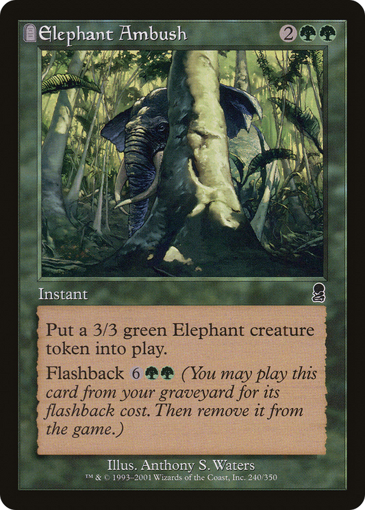 Elephant Ambush (ODY-240) (Foil)