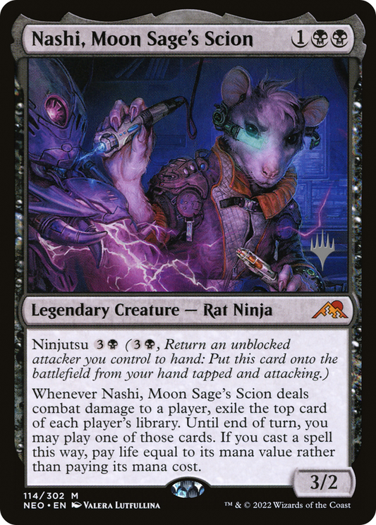 Nashi, Moon Sage's Scion (PPNEO-114P) (Foil)