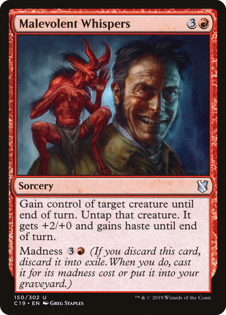 Malevolent Whispers (C19-150)